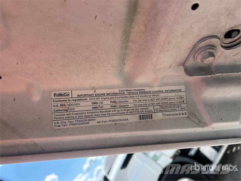 Ford F-450 Plataformas sobre camión