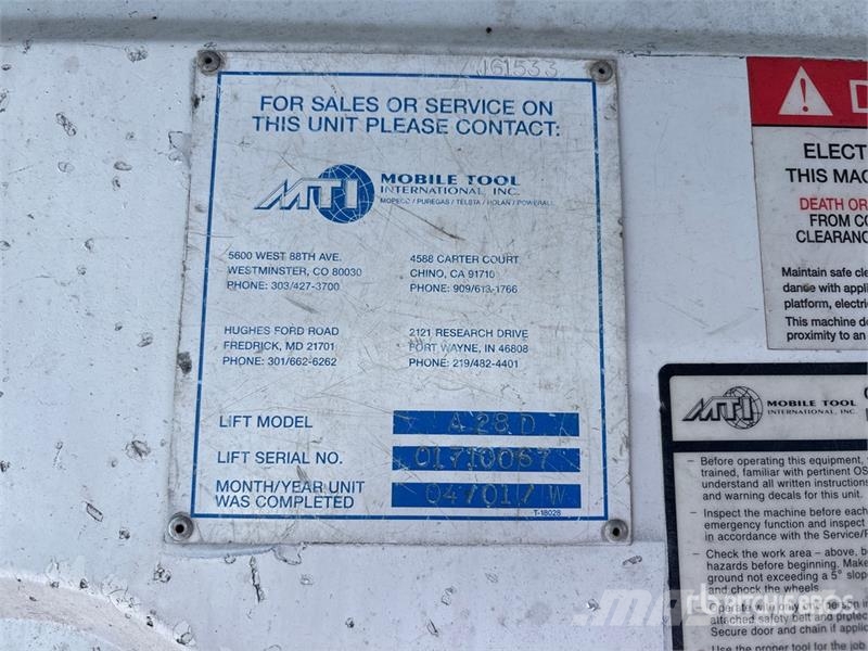 Ford F-450 المنصات الهوائية المثبتة على شاحنة