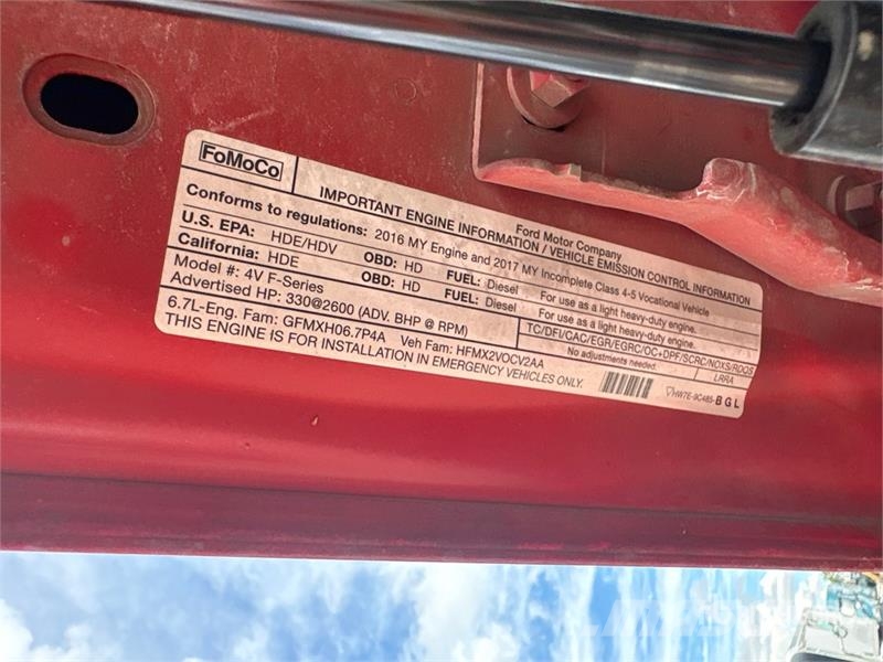 Ford F-450 Planbiler