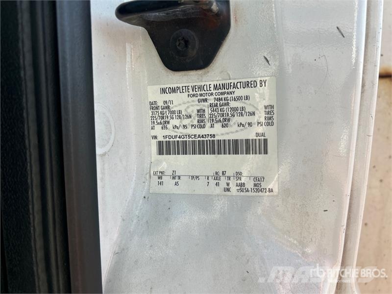 Ford F-450 Araç üstü platformlar