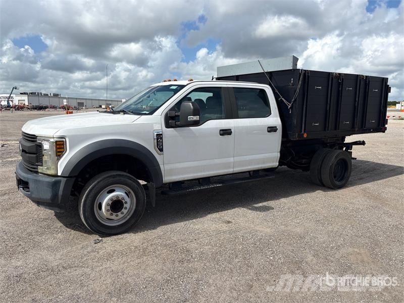 Ford F-450 4x2 Crew Cab Flatbed Dump Truck Damperli kamyonlar