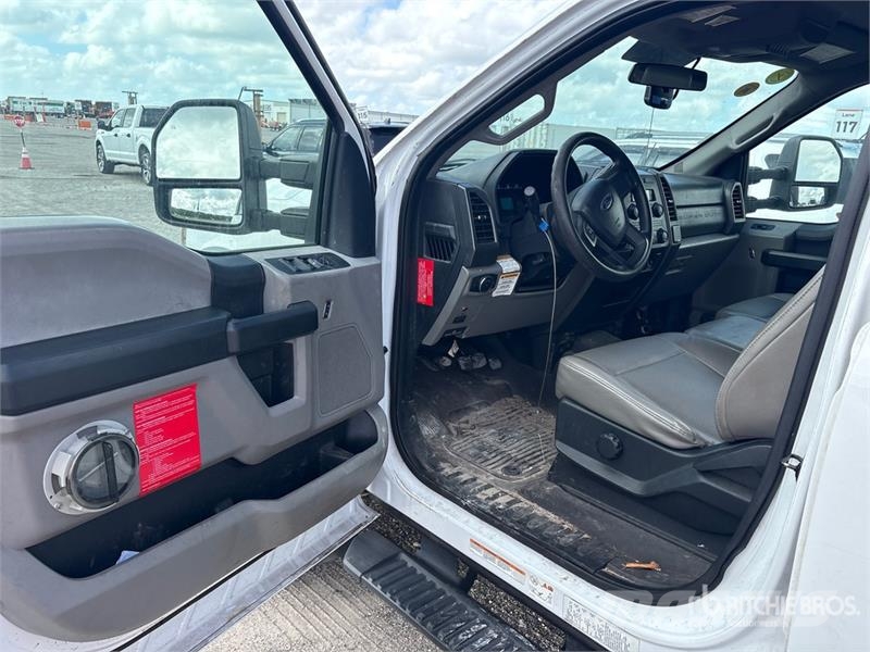 Ford F-450 4x2 Crew Cab Flatbed Dump Truck Damperli kamyonlar