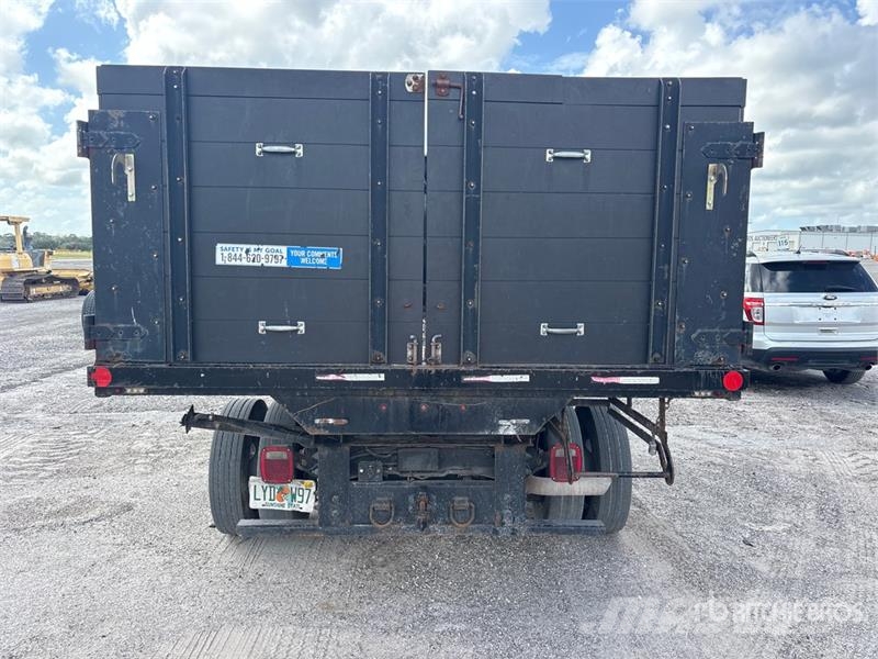 Ford F-450 4x2 Crew Cab Flatbed Dump Truck Damperli kamyonlar