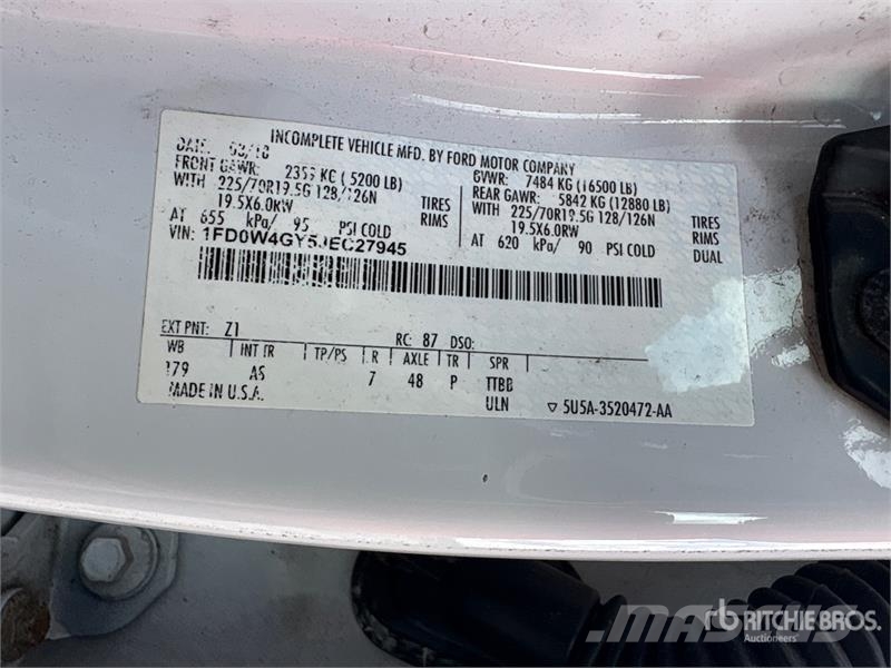 Ford F-450 4x2 Crew Cab Flatbed Dump Truck Damperli kamyonlar