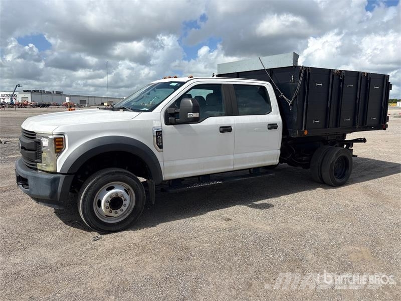 Ford F-450 4x2 Crew Cab Flatbed Dump Truck Kiperi kamioni