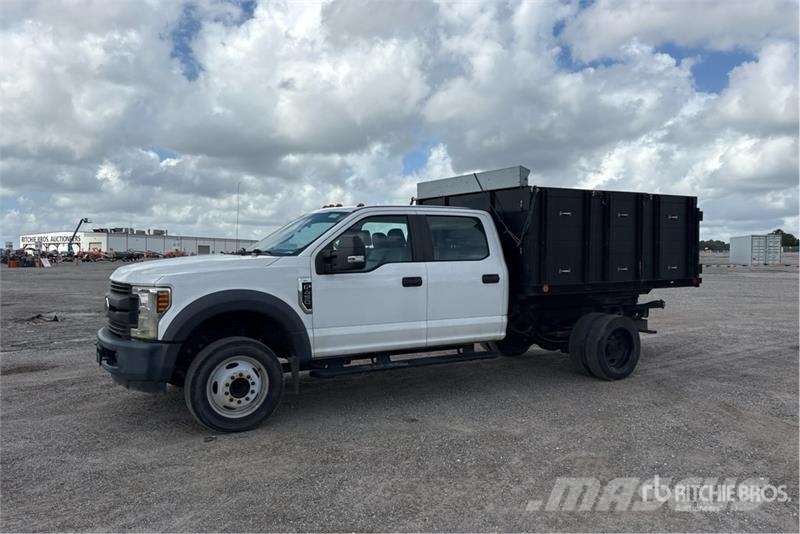 Ford F-450 4x2 Crew Cab Flatbed Dump Truck Damperli kamyonlar