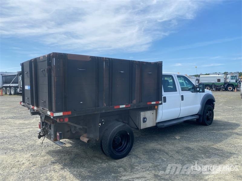 Ford F-450 4x2 Crew Cab Flatbed Dump Truck Sklápěče