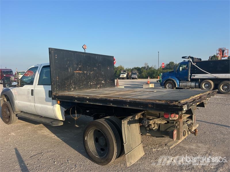 Ford F-450 4x2 Crew Cab Flatbed Dump Truck Tipper trucks