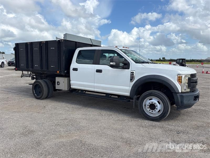 Ford F-450 4x2 Crew Cab Flatbed Dump Truck Kiperi kamioni