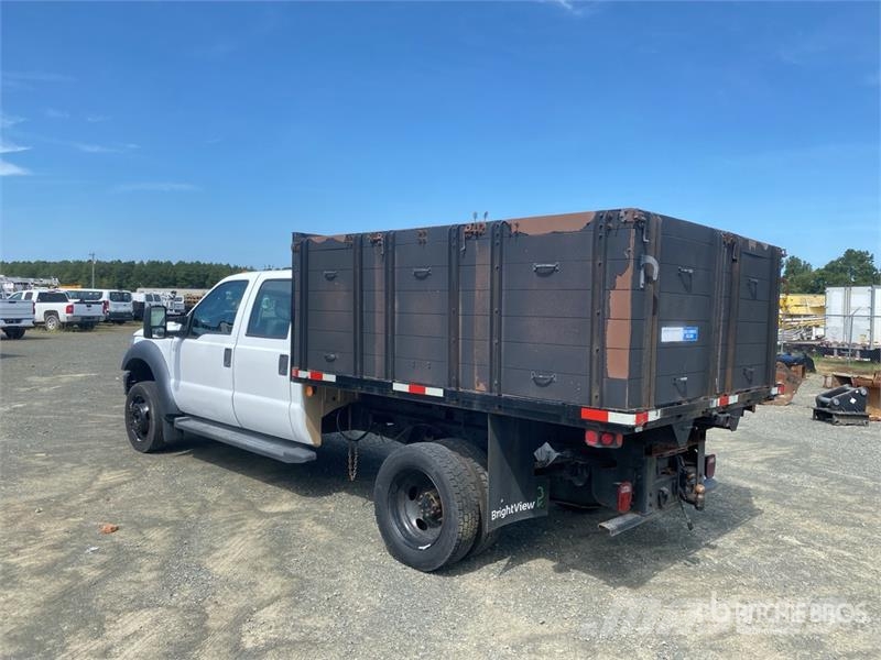 Ford F-450 4x2 Crew Cab Flatbed Dump Truck Sklápěče