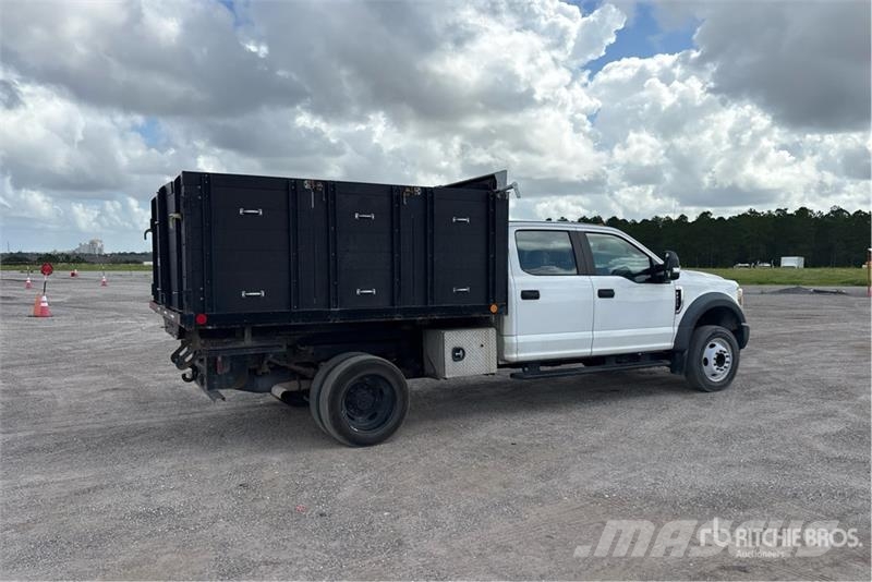 Ford F-450 4x2 Crew Cab Flatbed Dump Truck Damperli kamyonlar