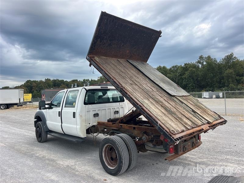 Ford F-450 4x2 Crew Cab Flatbed Dump Truck Kallurid