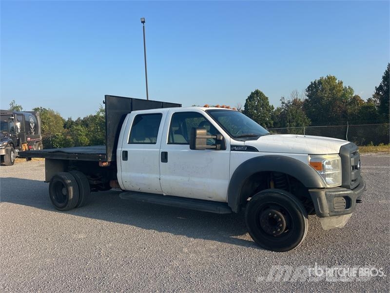 Ford F-450 4x2 Crew Cab Flatbed Dump Truck Tipper trucks