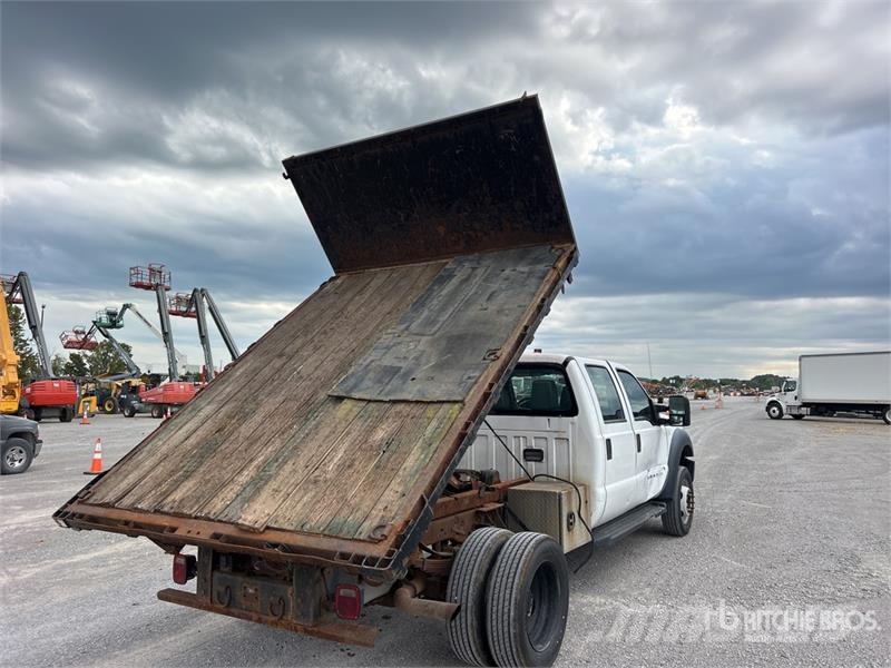Ford F-450 4x2 Crew Cab Flatbed Dump Truck Kallurid