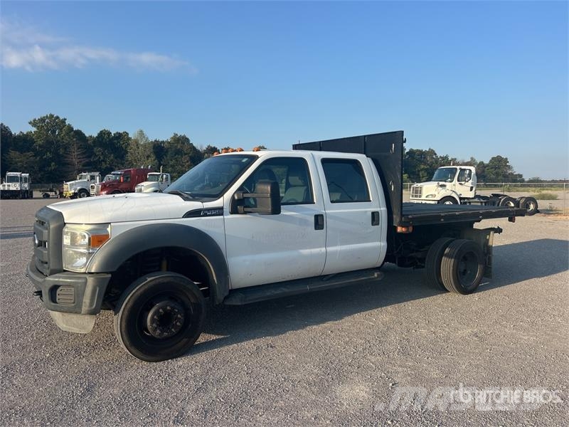 Ford F-450 XL 4x2 Crew Cab Flatbed Dump Truck Tipper trucks
