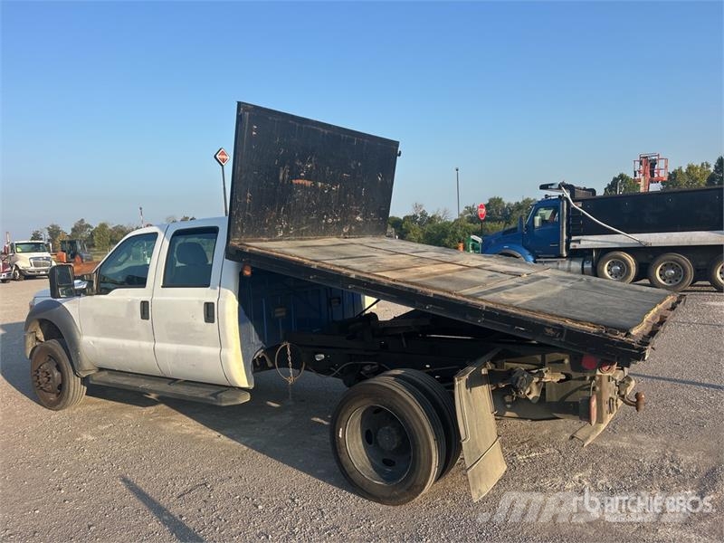 Ford F-450 XL 4x2 Crew Cab Flatbed Dump Truck Tipper trucks