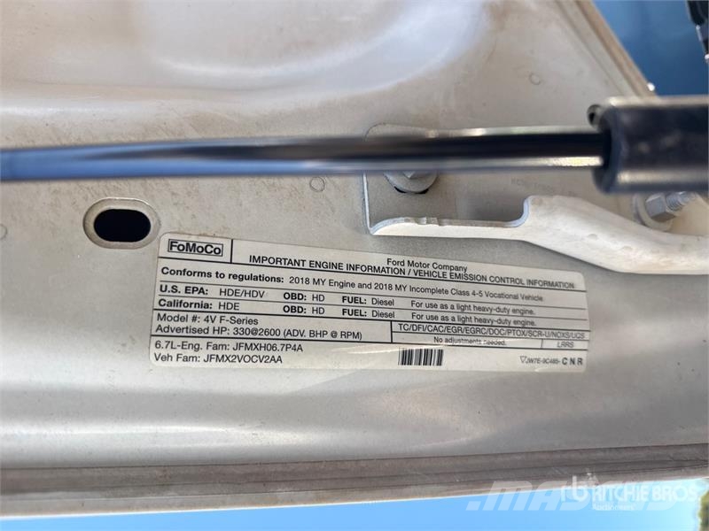 Ford F-550 Ciężarówki typu Platforma / Skrzynia