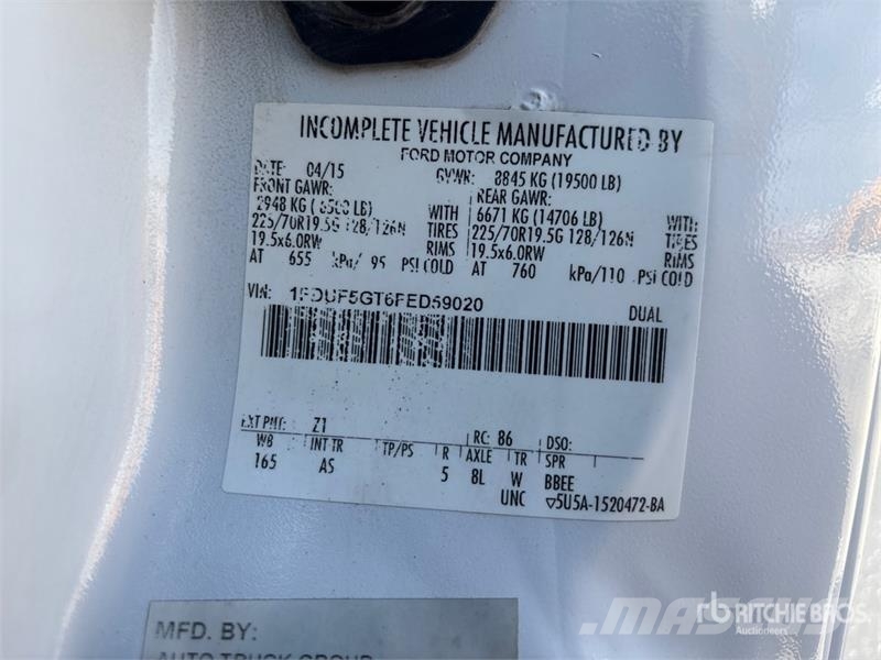 Ford F-550 Komunalna vozila