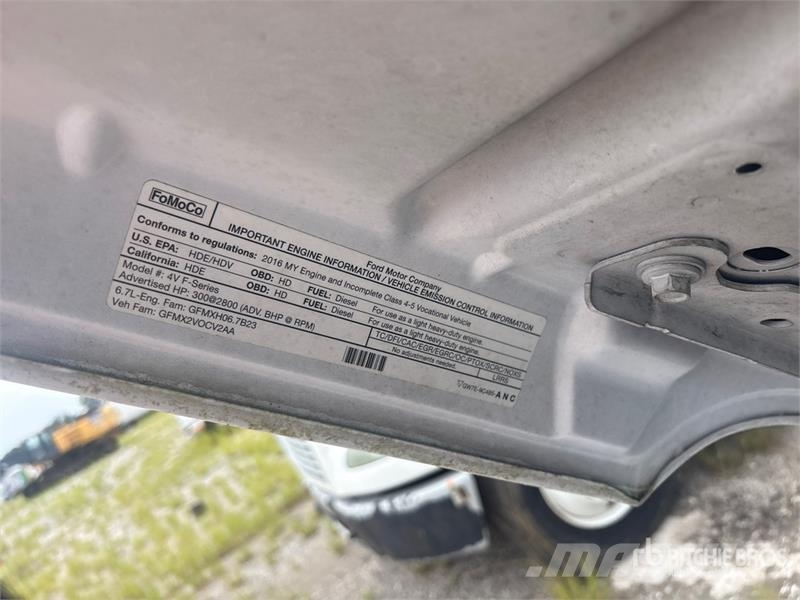 Ford F-550 Truck mounted aerial platforms