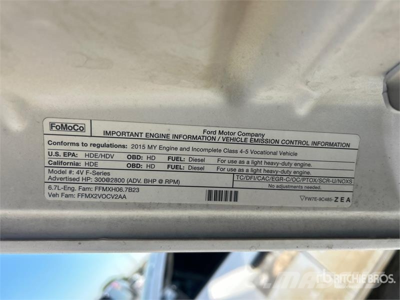 Ford F-550 Auto korpe