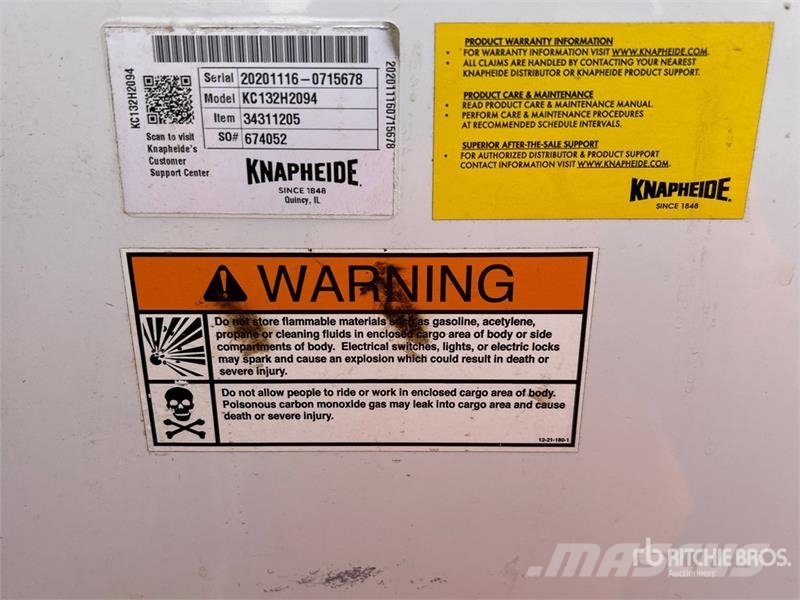 Ford F-550 XL 4x4 Crew Cab Utility Truck Caja abierta/laterales abatibles