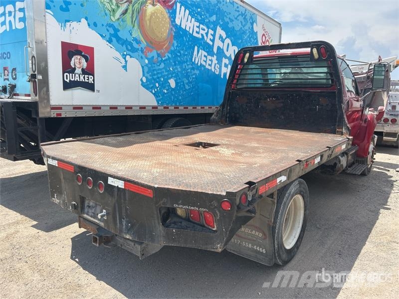 Ford F-650 4x2 Flatbed Truck Φορτηγά Kαρότσα με ανοιγόμενα πλαϊνά