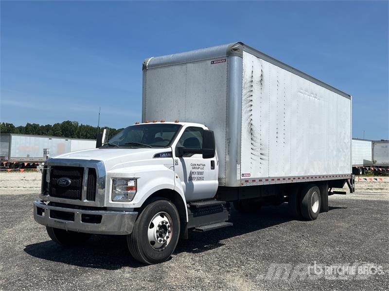 Ford F-650 4x2 Van Truck Sanduk kamioni
