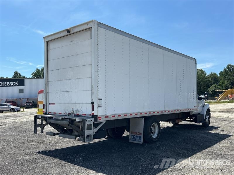 Ford F-650 4x2 Van Truck Sanduk kamioni