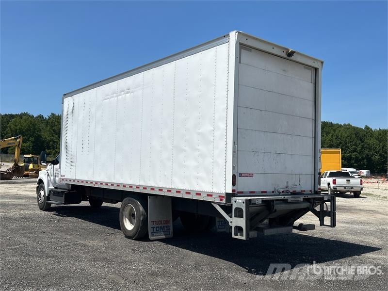 Ford F-650 4x2 Van Truck Sanduk kamioni