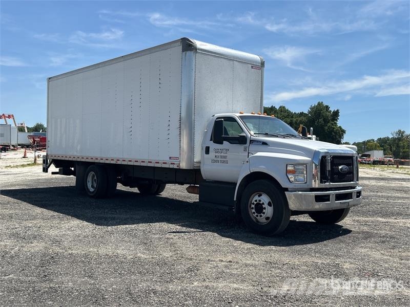 Ford F-650 4x2 Van Truck Sanduk kamioni