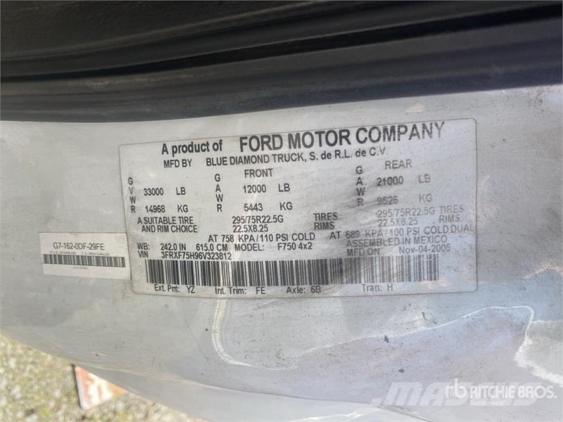 Ford F-750 Mobilni vrtalni tovornjaki