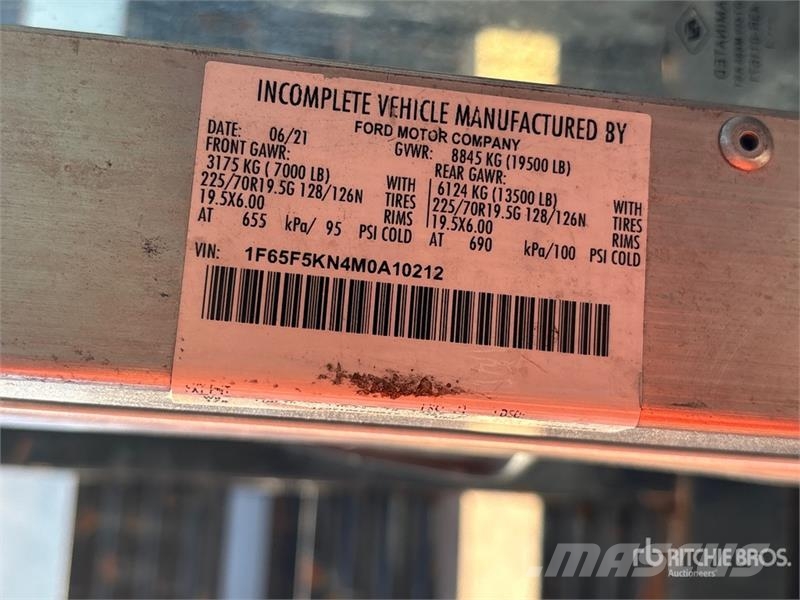 Ford F59 Step Van 車廂