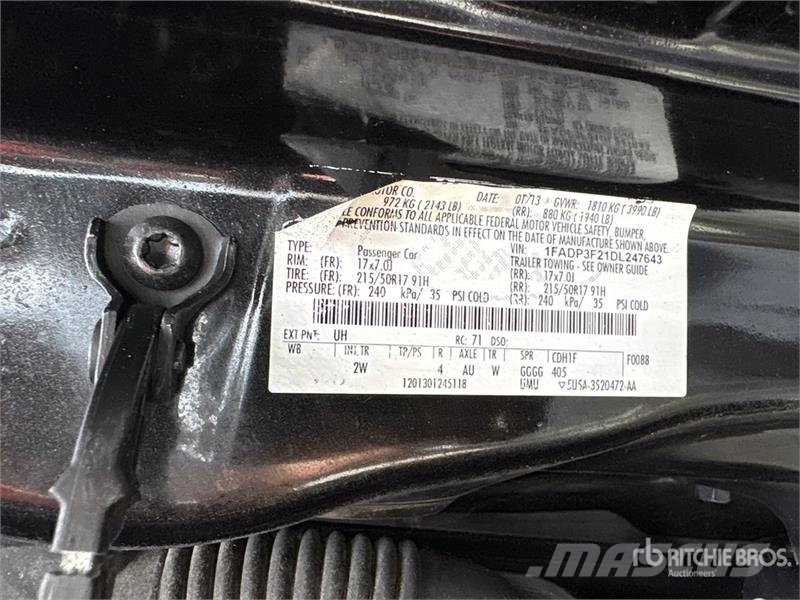 Ford Focus SE Automobile Легковые автомобили