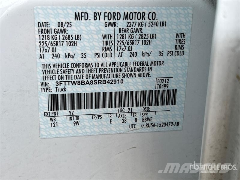 Ford Maverick 其他