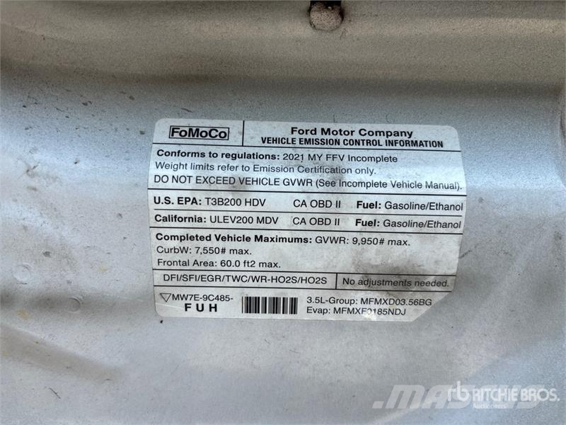 Ford Transit 4x2 Refrigerated Truck 溫控卡車