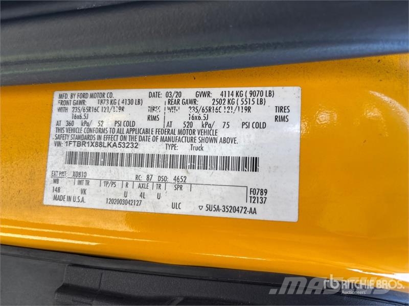 Ford Transit Cargo Van Furgone chiuso
