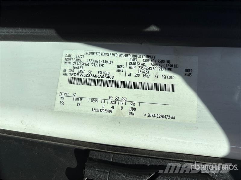 Ford Transit Refrigerated Truck 溫控卡車