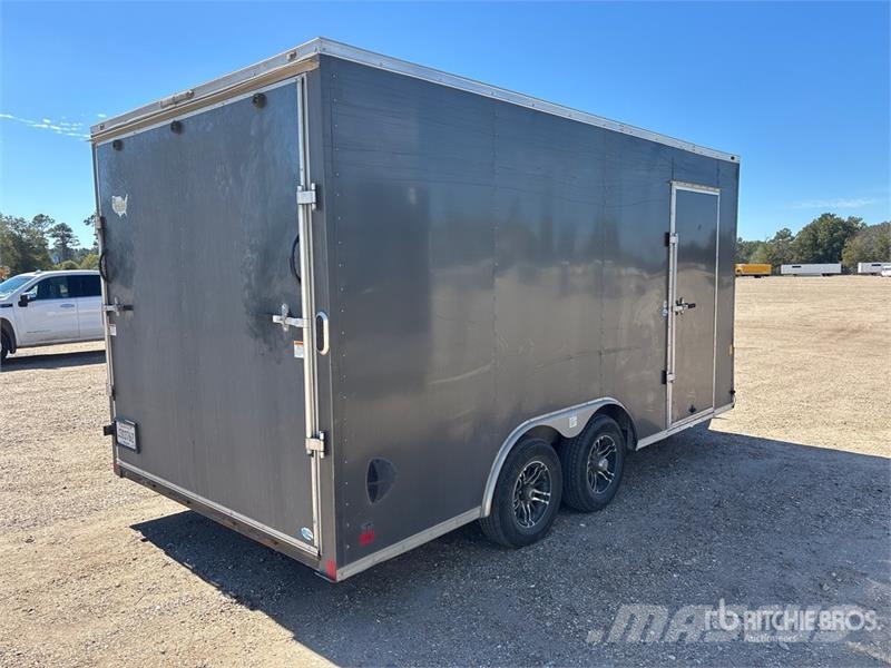 Forest River GANS8.516TA3 16 ft T/A Enclosed Trailer Cajas de remolque