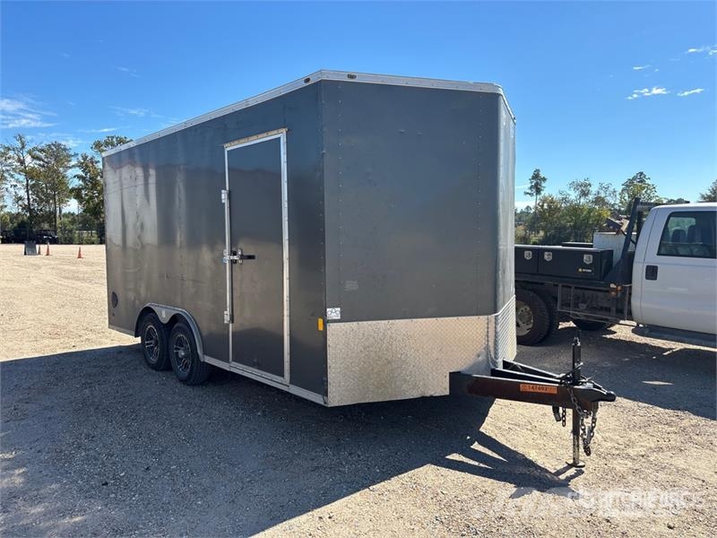 Forest River GANS8.516TA3 16 ft T/A Enclosed Trailer Cajas de remolque