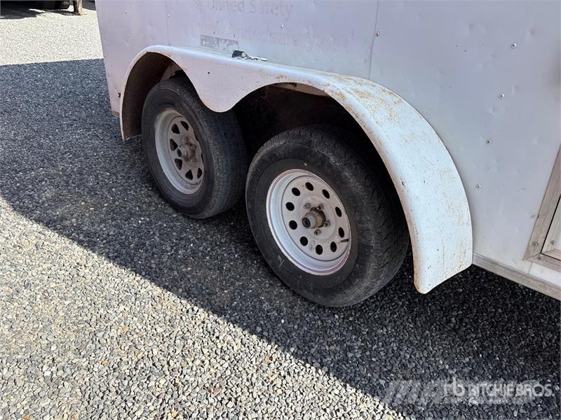 Forest River TXEH712TA2 12 ft T/A Enclosed Trailer Prikolice zabojniki