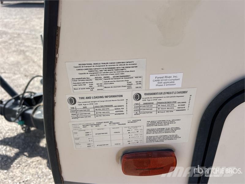 Forest River WCT282KBD 30 ft T/A Travel Trailer Other trailers