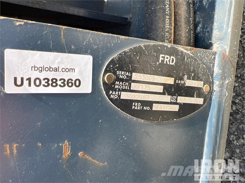 FRD KF175 Hydraulic Breaker - Fits Excavator Kladiva