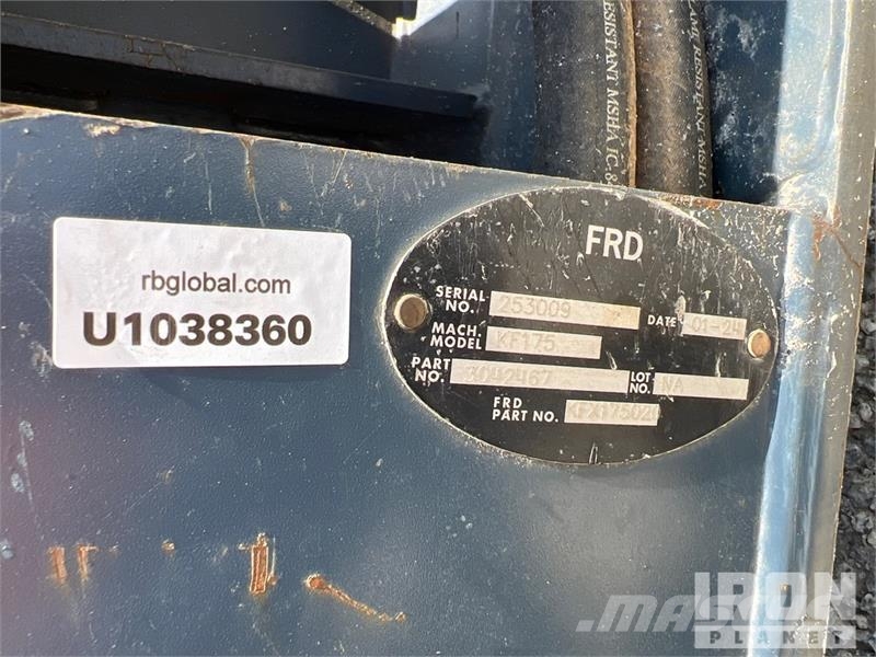 FRD KF175 Hydraulic Breaker - Fits Excavator Kladiva