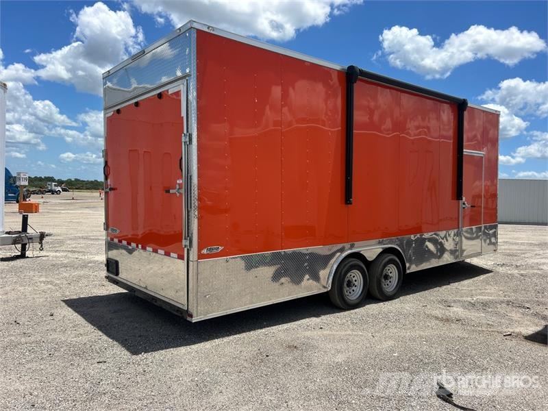 Freedom 8.5X24TA3 24 ft T/A Enclosed Trailer Van Body Trailers