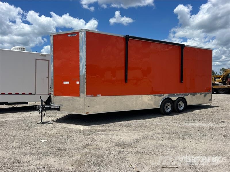 Freedom 8.5X24TA3 24 ft T/A Enclosed Trailer Van Body Trailers