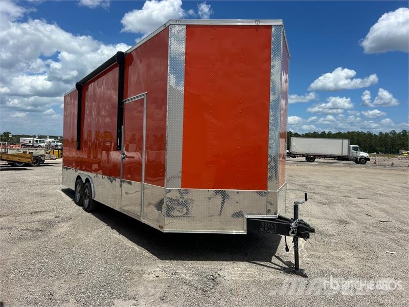 Freedom 8.5X24TA3 24 ft T/A Enclosed Trailer Van Body Trailers