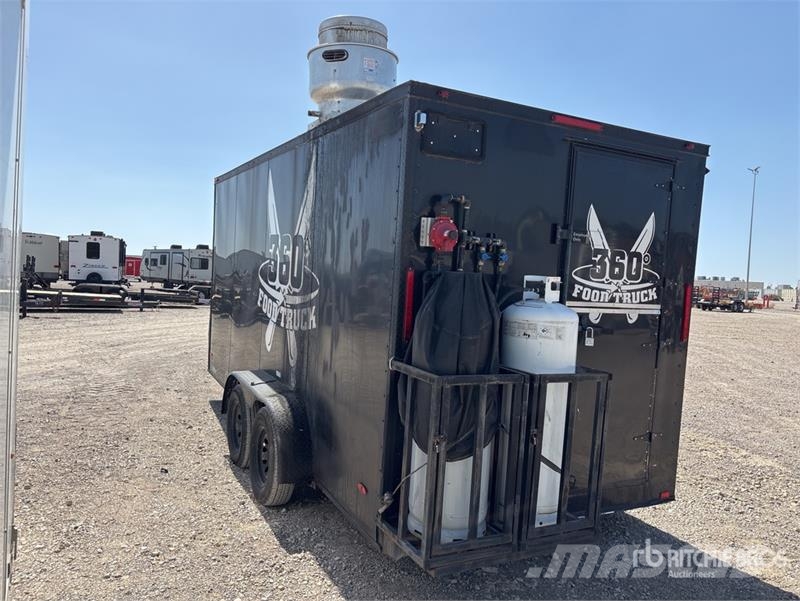 Freedom trailers 16 ft T/A Enclosed Trailer Dobozos pótkocsik
