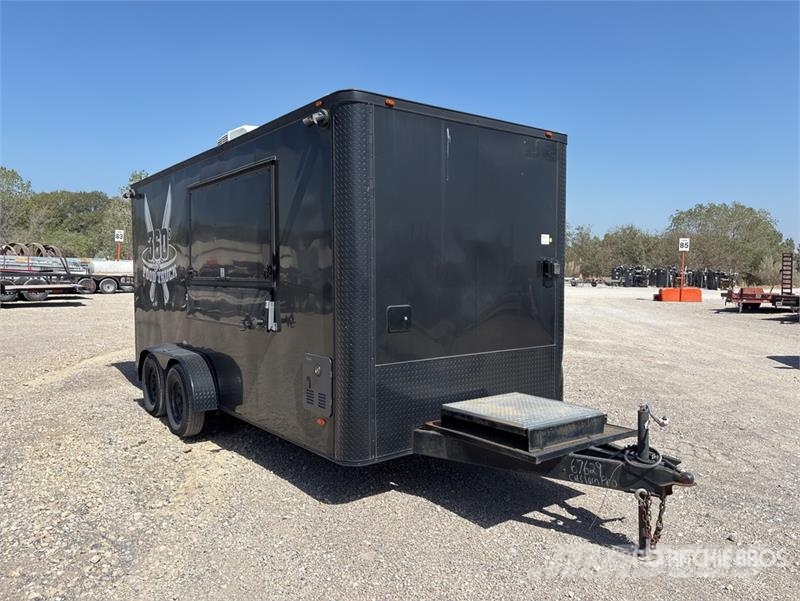 Freedom trailers 16 ft T/A Enclosed Trailer Dobozos pótkocsik