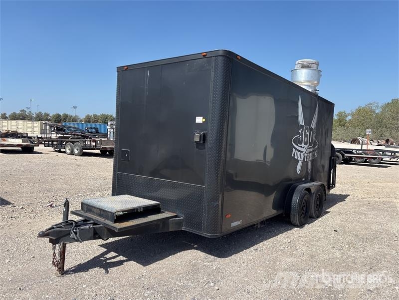 Freedom trailers 16 ft T/A Enclosed Trailer Dobozos pótkocsik