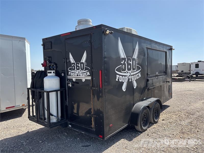 Freedom trailers 16 ft T/A Enclosed Trailer Dobozos pótkocsik